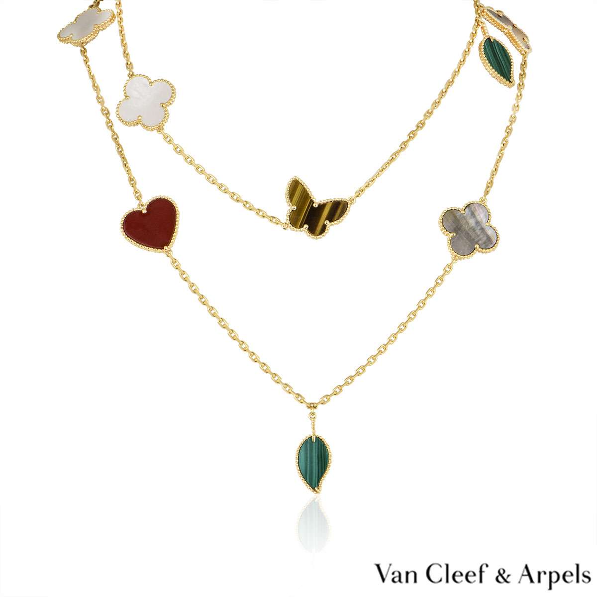Lucky alhambra necklace deals